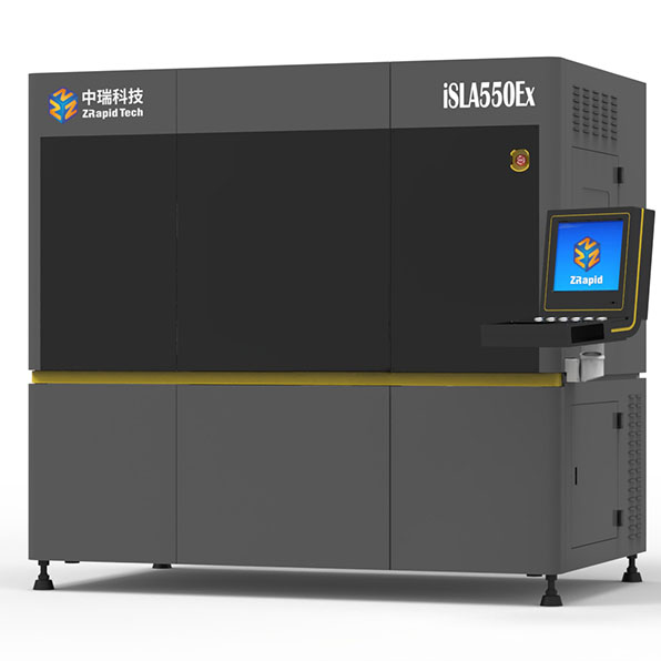 中瑞3D打印机型号SLA550Ex成型尺寸500